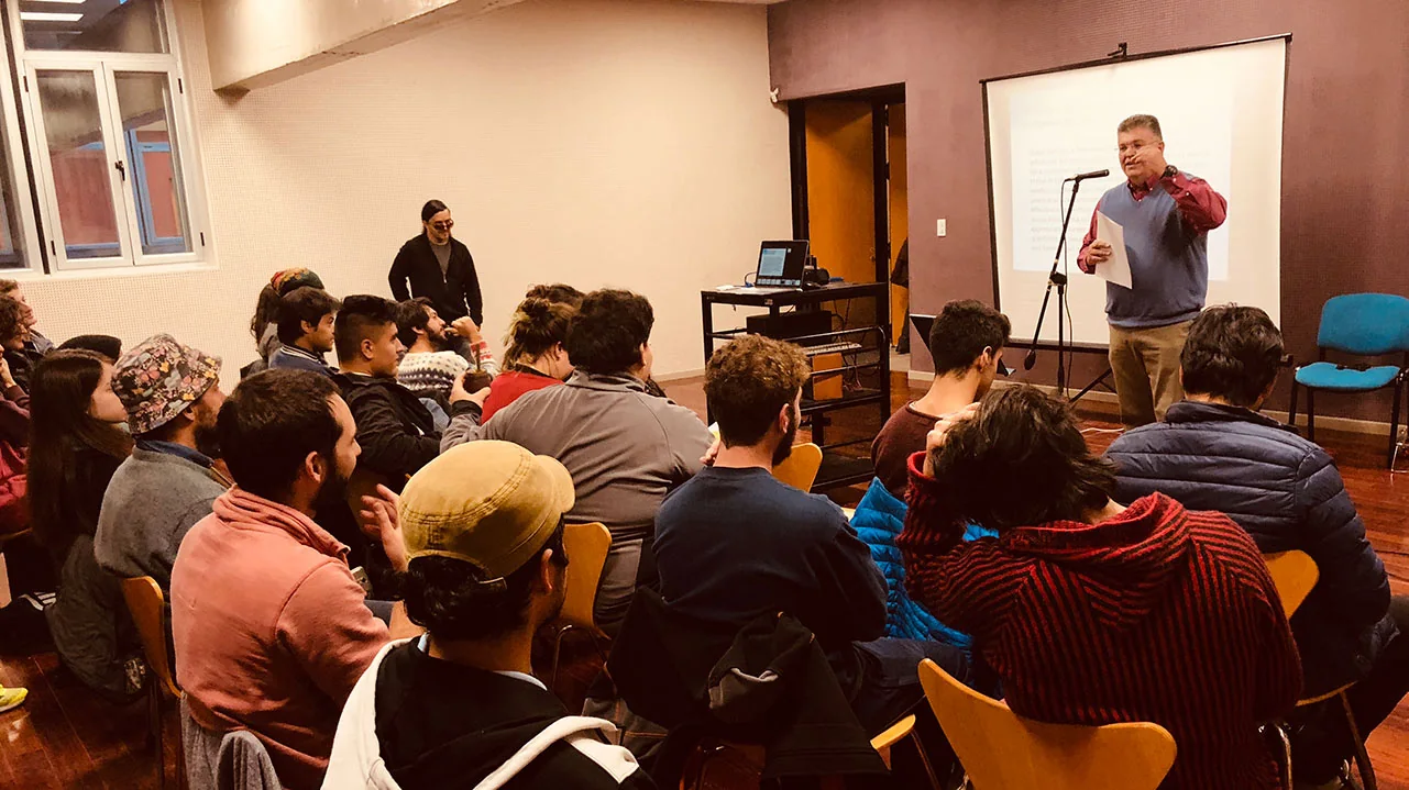 Lecture at Universidad Nacional de Cuyo